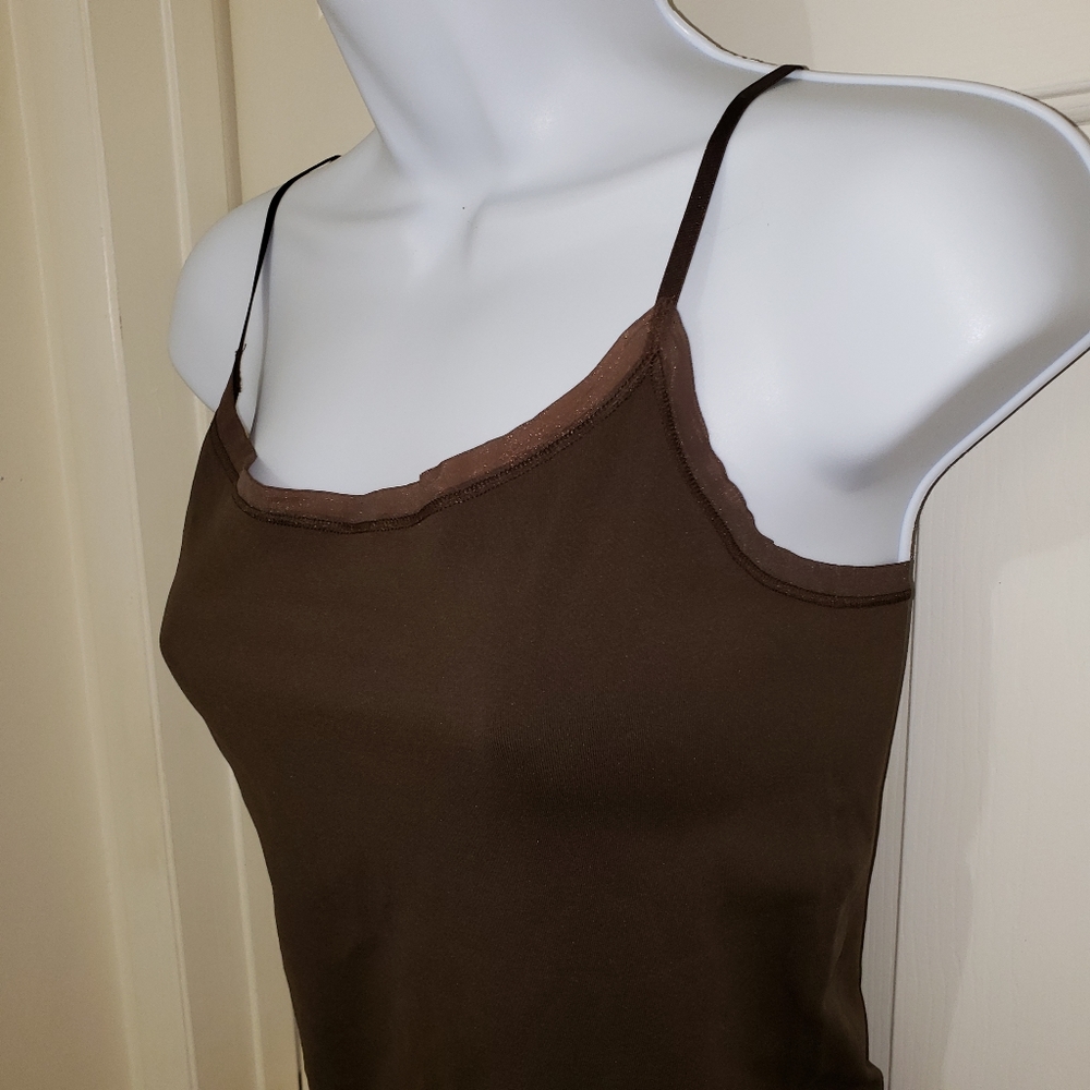 Ann Taylor Tank Top S Brown